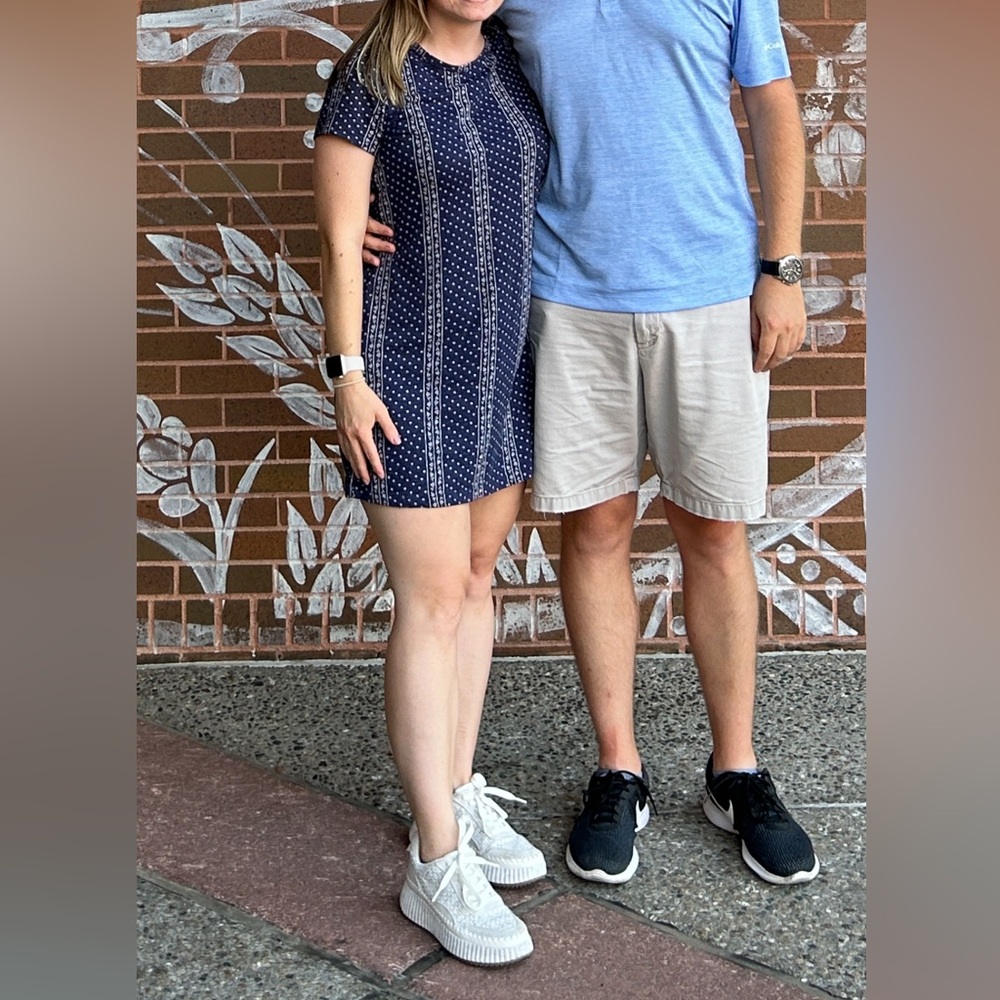 PETITE Old Navy Printed Mini Dress